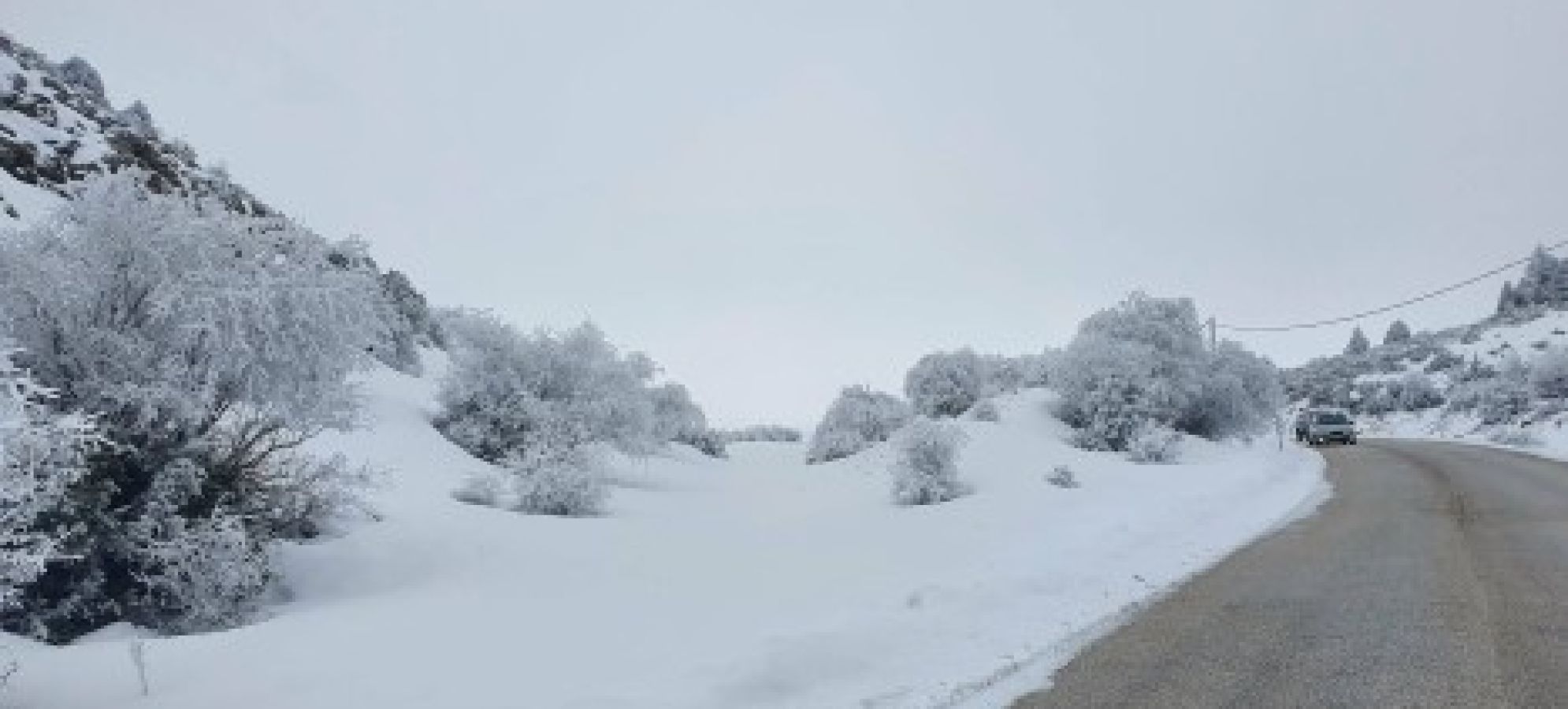 Γκιολής :Χιονόπτωση στα ορεινά της Κορινθίας – Σε πλήρη ετοιμότητα η Περιφέρεια